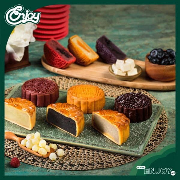 Các vị bánh trung thu chay