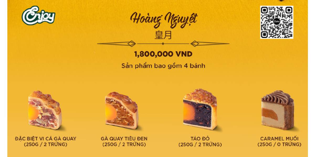 Set bánh trung thu Hoàng Nguyệt