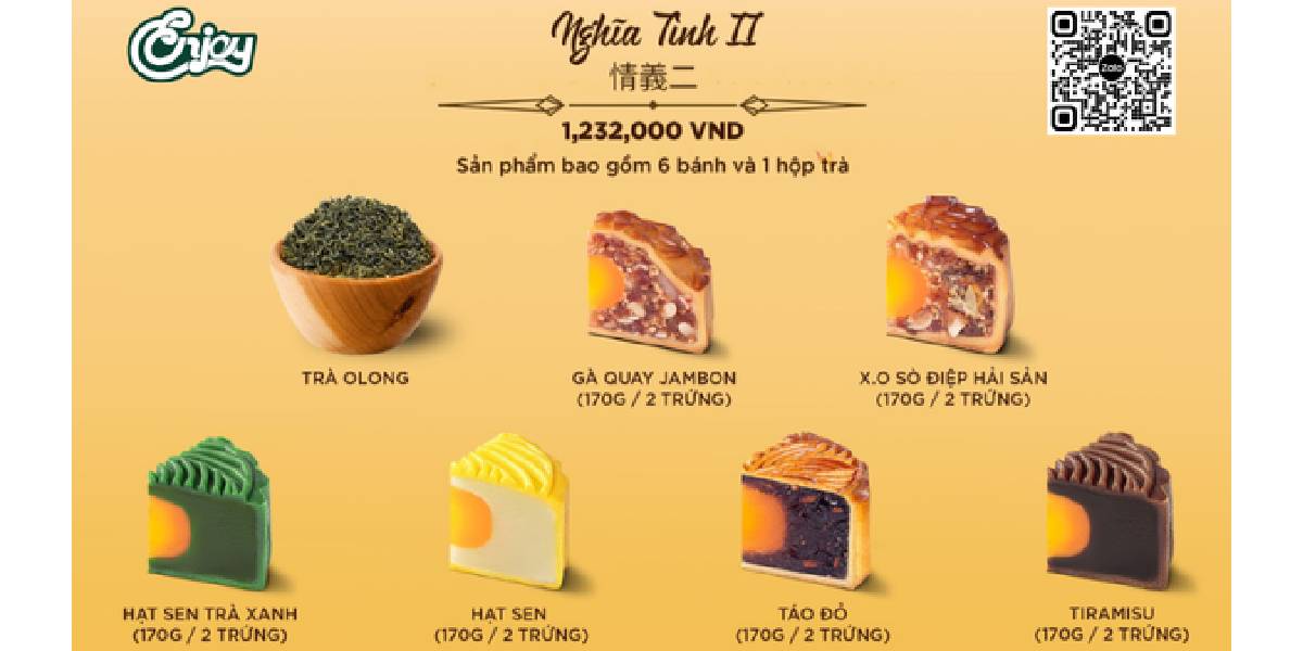 Set bánh trung thu Nghĩa tình 2