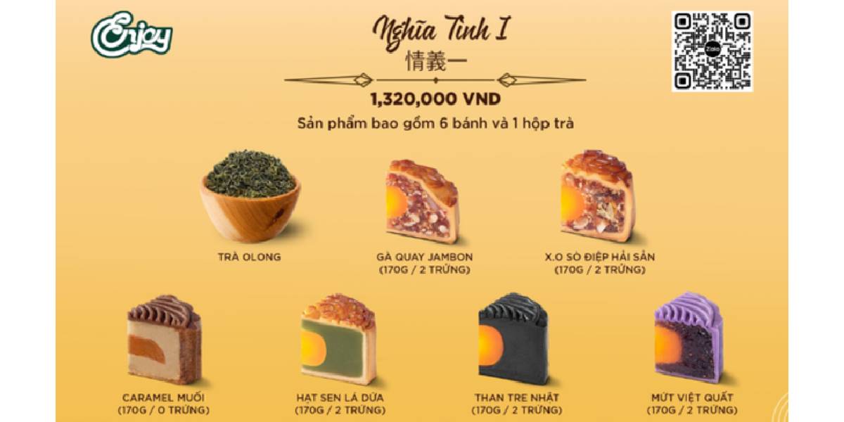 Set bánh trung thu Nghĩa tình 1