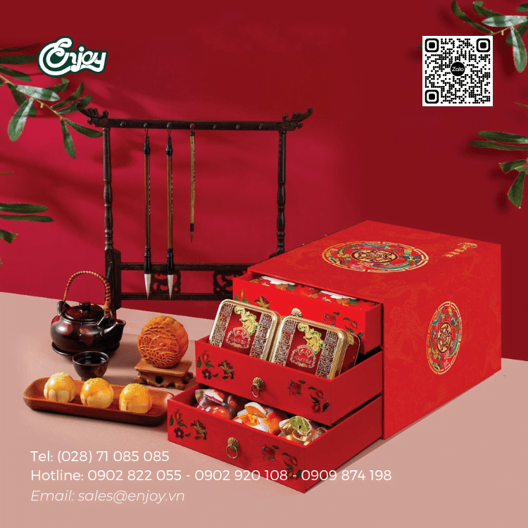 Combo hộp bánh trung thu Hoàng Triều 901