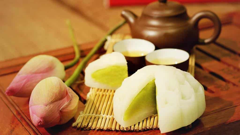 Cách làm bánh trung thu hạt sen nhuyễn 20 banh trung thu hat sen deo 1